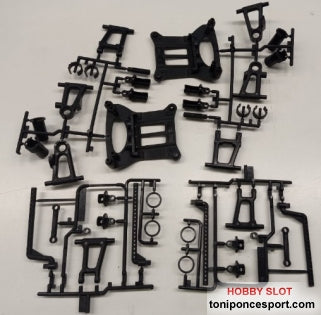 TT-01 Partes "B" Trapecios XB2 / XB Pro / XBG / TT-01