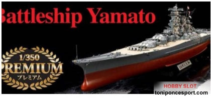 Barco Japanese Battleship Yamato - Premium