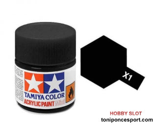 Pintura Acrilico Mini Negro X-1