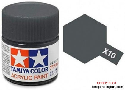 Pintrua Acrilica X-10 Gris Acero - Gum Metal