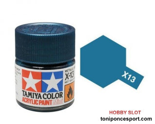Pintura Acrilica X-13 Azul Metalizado