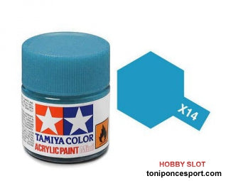 Pintura Acrilico Azul Cielo X-14