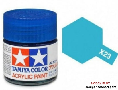 Pintura Acrilica Traslucida X-23 Azul