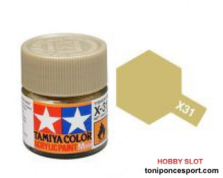 Pintura Acrilica X-31 Dorado Titanio