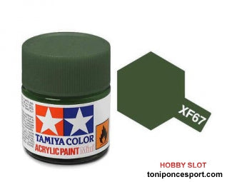 Pintura Acrilica XF-67 Verde Nato