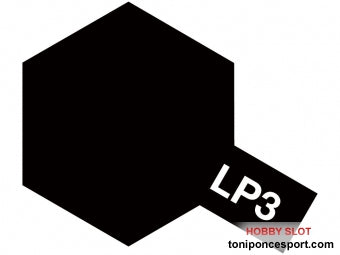 Pintura Laca LP-3 Flat Black.