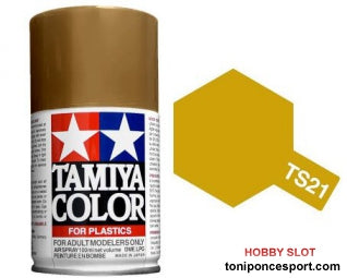 Spray Pintura Esmalte TS-21 Dorado