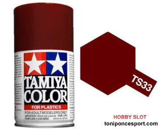 Spray Pintura Esmalte TS-33 Rojo Palido