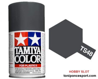Spray Pintura Esmalte TS-48 Gris Navio.