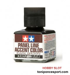 Panel Line Marrón oscuro.