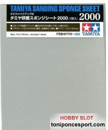 Lija Hoja de esponja 2000