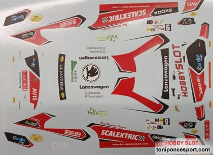 Calca Skoda Octavia Kit Car Rallye Isla de Gran Canaria 2020 Raul Quesada - P. Dguez. 1/18