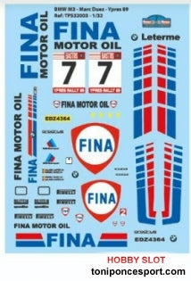 Calca BMW M3 Rallye Ypres 1989 - Marc Duez 1/24
