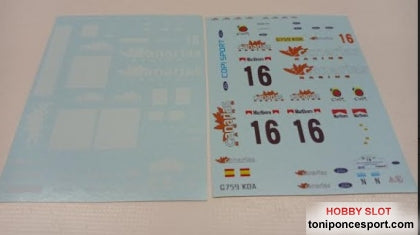 Calca Ford Sierra Cosworth "Canarias" Fdo. Capdevila - 1/24