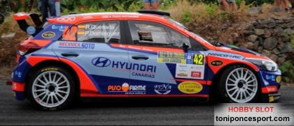 Calca Hyundai i20 R5 Rallye Islas Canarias 2023 " Raul Quesada - P. Dominguez" - 1/24