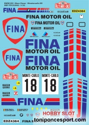 Calca BMW M3 Rallye Montecarlo 1989 - Marc Duez 1/32