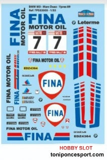 Calca BMW M3 Rallye Ypres 1989 - Marc Duez 1/43