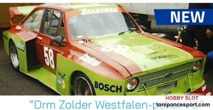 Ford Escort MKII ZAKSPEED GR.5 "DRM ZOLDER Wesfalen-pokal 78