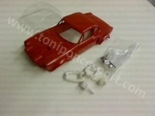 Carroceria Fiat 124 Abarth Rojo