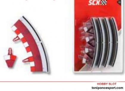 Borde y Valla Curva Interior R1 Universal (4+4)