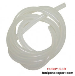 TUBO SILICONA TRANSPARENTE 1 M.