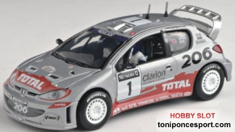 Peugeot 206 wrc "Grean Britain 2002 R.Burns"