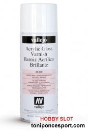 Barniz Spray Brillante Acrilico 400 ml.