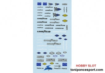 Calca virages GoodYear 1/43