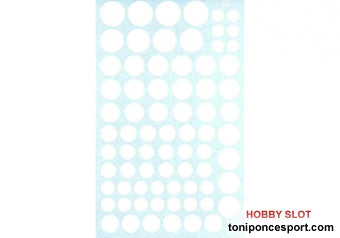 Calca CUADROS BLANCOS para numeros.