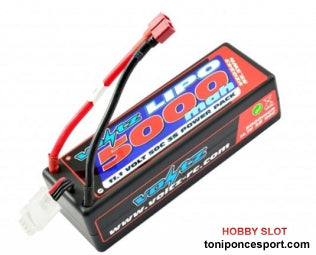 Bateria LIPO 7.4V 5000MAH 2S 50C HARD CASE DEANS