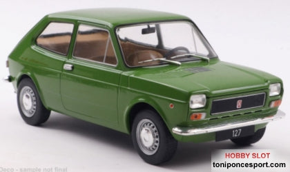 Fiat 127 green 1971.
