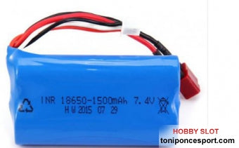 BATERIA LIPO 7,4V. 1100MAH PARA COCHES WLTOYS TRIAL 1/12