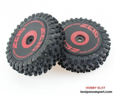 RUEDAS DELANTERAS COMPLETAS 124016 (2U.)