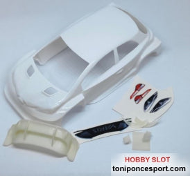 Carroceria Toyota Yaris WRC 2017 Lexan Blanca Kit