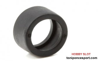 Neumatico Goma A-S25 (Shore 25) 18,5x10,5mm Racing Slick para Llantas de 15,8 a 17mm. (x1)