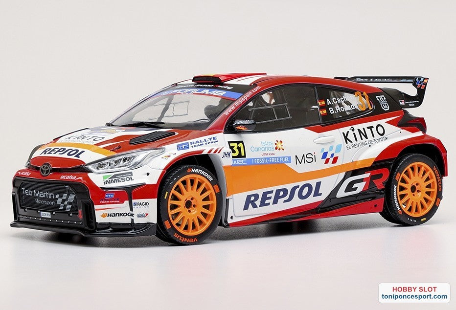 Toyota GR Yaris Rally2 Nº31 A.Cachón/B.Rozada Rally Islas Canarias 2025 WRC2