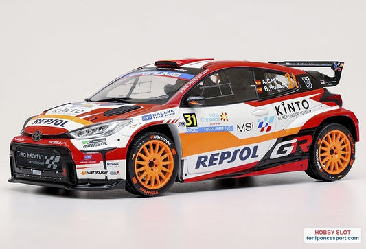 Toyota GR Yaris Rally2 Nº31 A.Cachón/B.Rozada Rally Islas Canarias 2025 WRC2