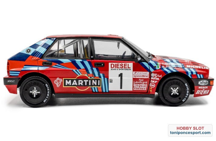 Lancia Delta HF Integrale Rally San Remo 1989 #1 M.Biasion / T.Siviero