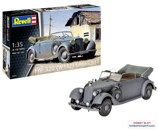 Coche Typ 320 (W142) Cabriolet 1:35