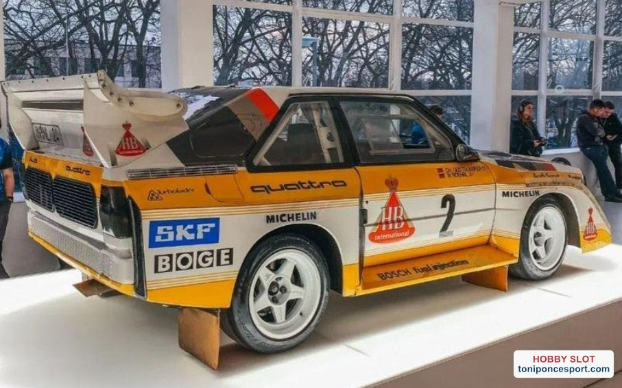 Audi Sport Quattro S1 Rally Montecarlo 1986 Walter Röhrl.