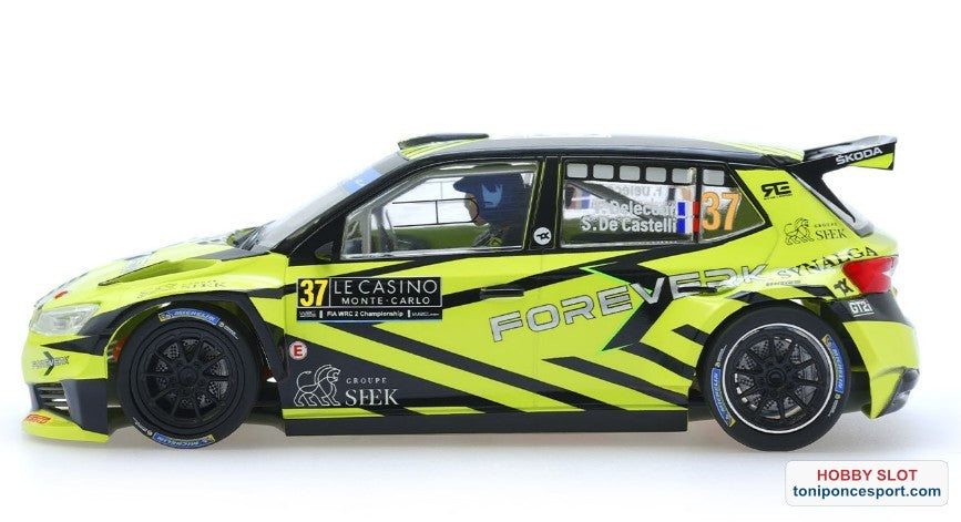 Skoda Fabia Rally2 Rally Montecarlo 2023 #37 - F. Delecour - R Version