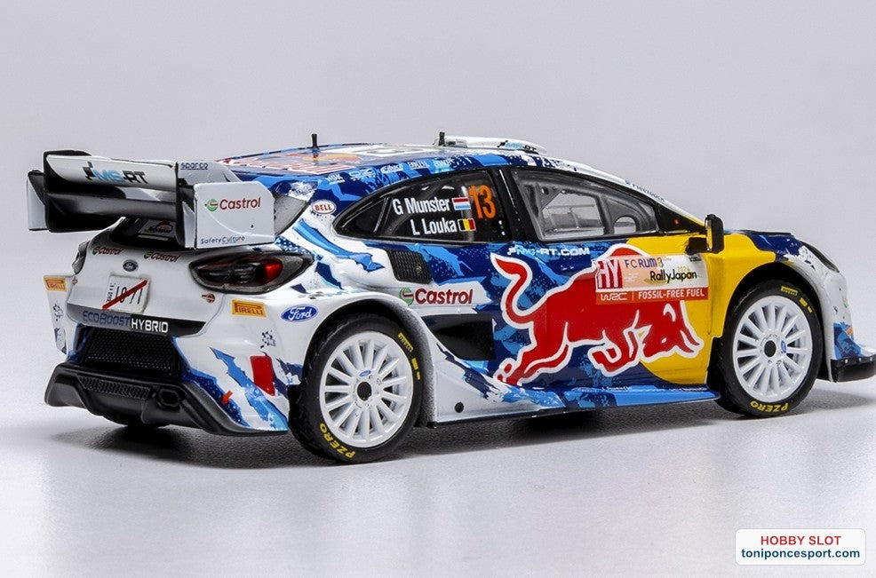 FORD PUMA RALLY1 2024 #13 G.Munster L.Louka 4 Rally Japan (Winner WRC2)