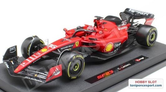 Scudería Ferrari F1 SF-23 Nº16 Charles Leclerc GP F1 Singapur 2023