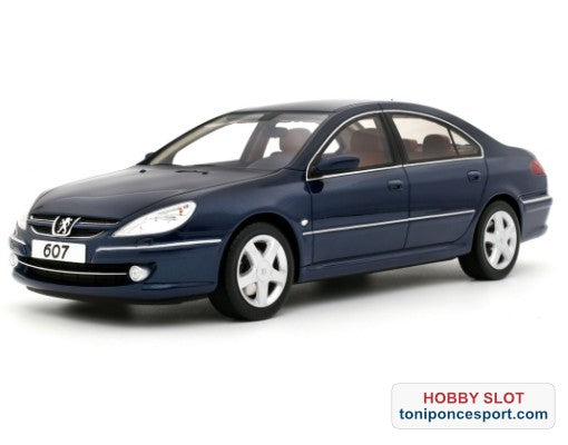 Peugeot 607 3.0 V6 Fase 2 Azul Montebello 2008