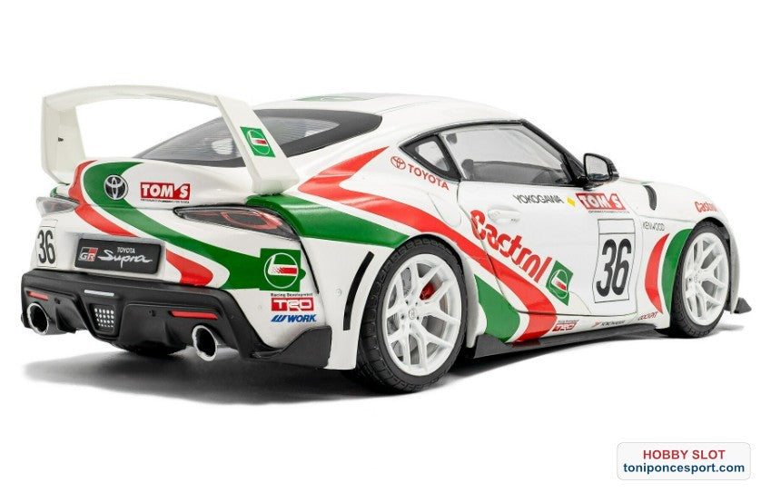 Toyota GR Supra Nº36 2024 Tributo Toyota Racing Blanco