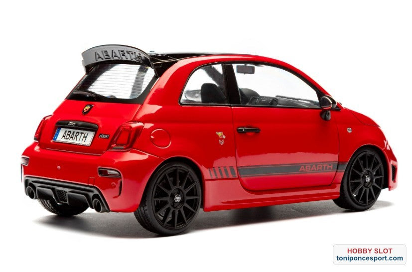FIAT F595 ABARTH WORKS RED SOLIDO WORK