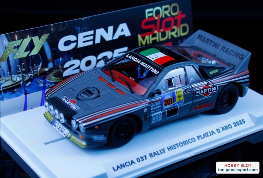 Lancia 037 Martini Rally Historico Platja D´aro 2025 - Especial ForoSlor Madrid 2025