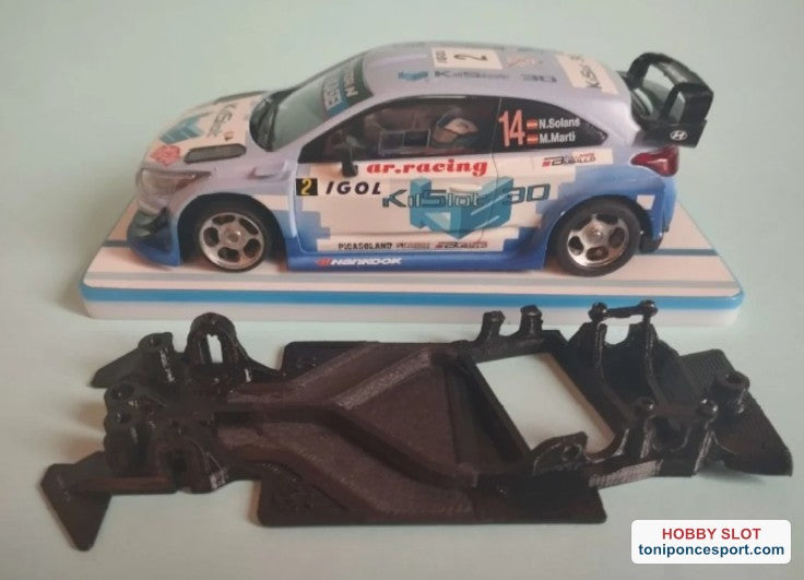 Chasis angular DUAL EVO compatible Hyundai i20 WRC SCX