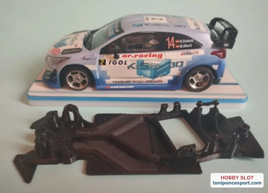 Chasis angular DUAL EVO compatible Hyundai i20 WRC SCX