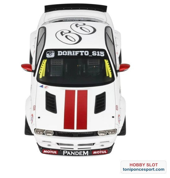 NISSAN SILVIA S14 BOSS ROCKET BUNNY WHITE 2024